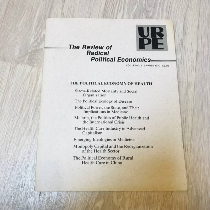 The review of radical political economics vol 9 no 1