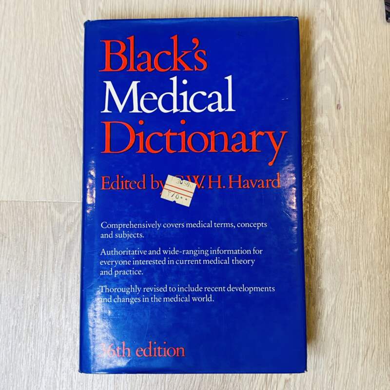 Blacks medical dictionary
